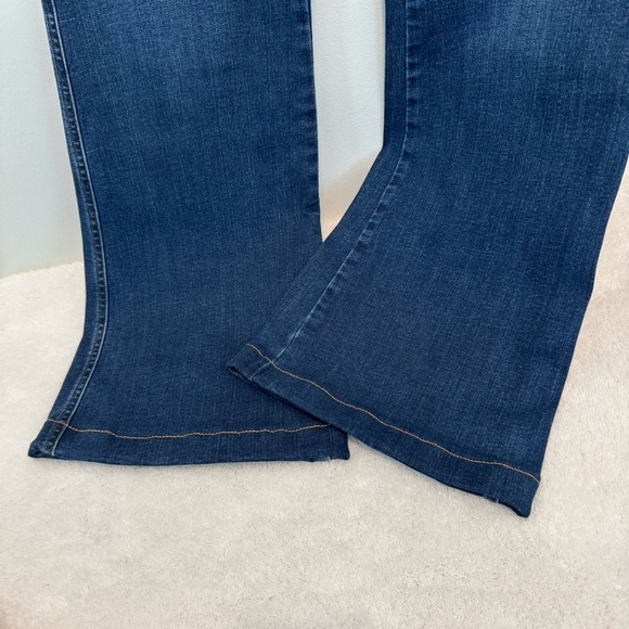 Spanx Flare Jeans Midnight Shade size L - Picture 4 of 13
